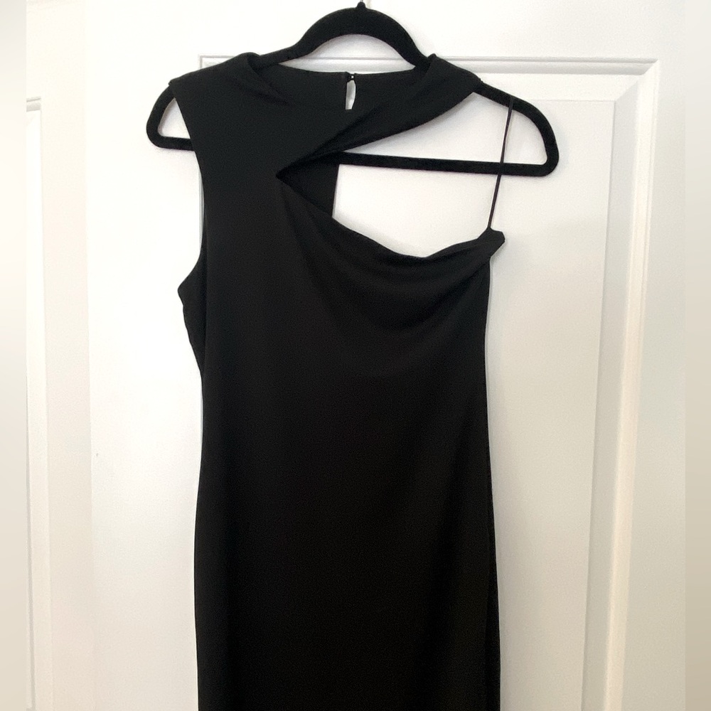 Black formal maxi